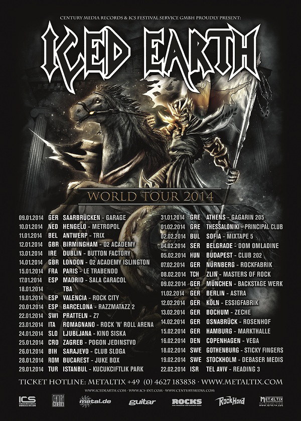 Iced Earth Thessaloniki