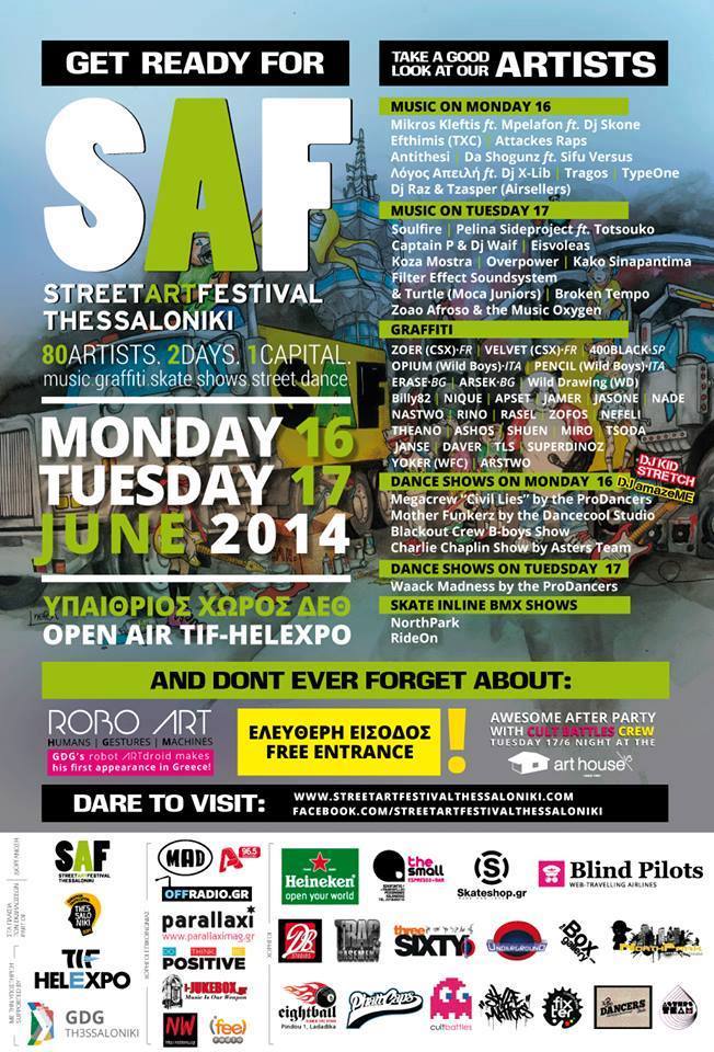 Street Art Festival Thessaloniki 2014